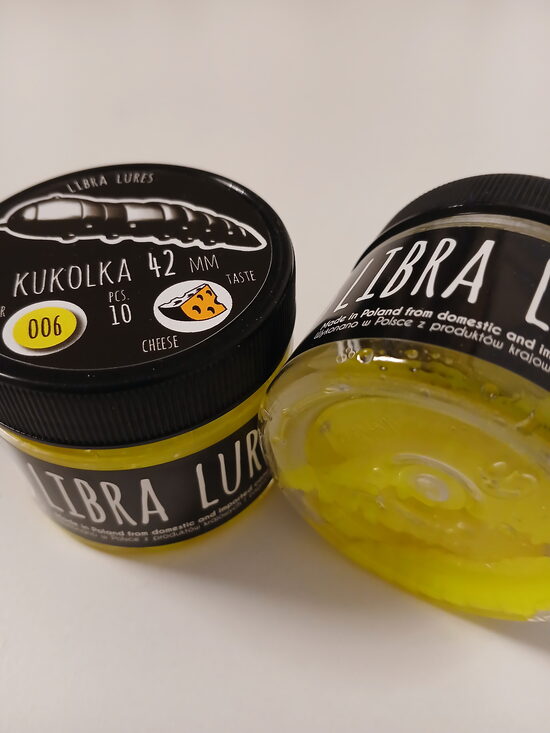 Kukolka 42mm, 006 Hot Yellow, 1,2gr, Cheese, 10psc/pack